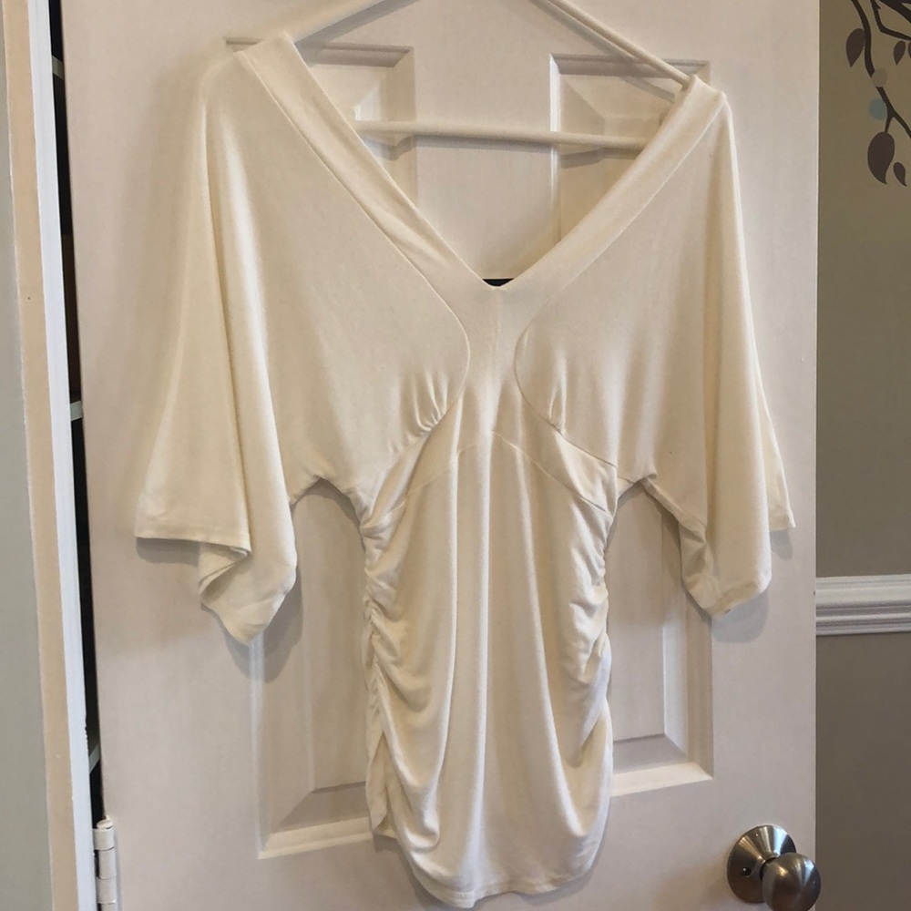 XS Cream Top from The Limited